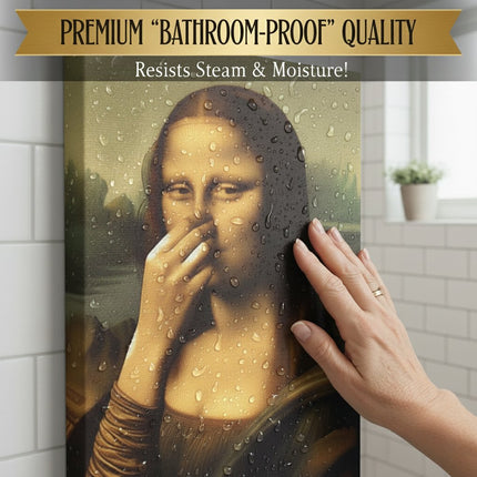 Canvas Prints for Bathroom, Funny Bathroom Wall Art