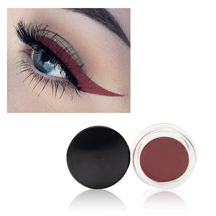 Cream Eyeliner Set with Curved Applicator for Wing Eyeliner – image 13