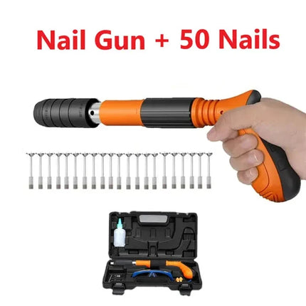 Nail Gun for Concrete and Wood, Nail Shooter Gun with 4 Power Levels and Depth Control, Woodworking Tools for – image 13