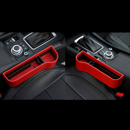 Car Seat Gap Filler Organizer with Cup Holder and Phone Pocket, Left, Right or 2 Pack Pair, 4 Colour Options