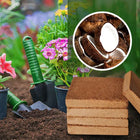 Coconut Coir Brick for Plants, Organic Coco Coir Hydroponic Growing Medium, Compressed Coconut Fiber for Seed Starting