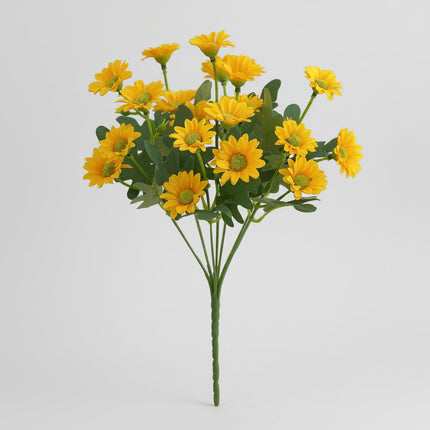 Artificial Daisy Bouquet Table Centerpiece for Home Decor | Cheerful Floral Arrangement for Special Occasions