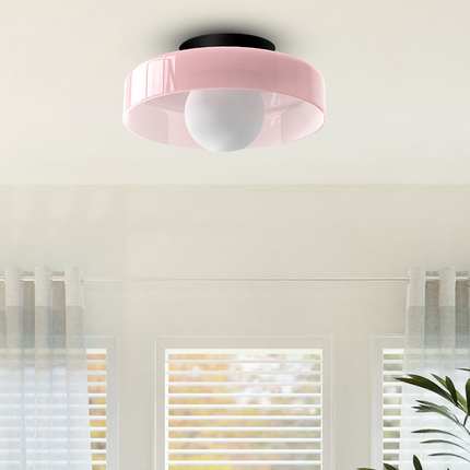Modern LED Ceiling Light with Glass Design | Energy-Efficient Illumination for Living Room and Office
