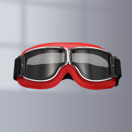 Vintage Motorcycle Goggles, Foldable Retro Bike Goggles for Cycling and Hiking – image 17
