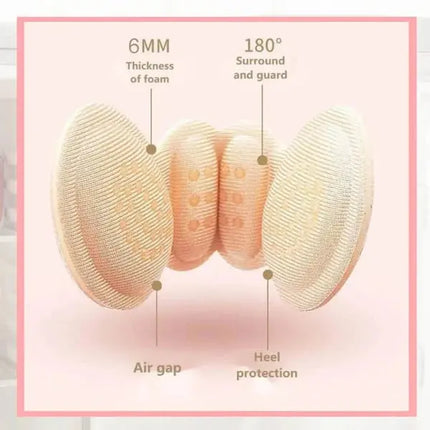 Shoe Heel Cushions, Heel Grips for Shoes Too Big