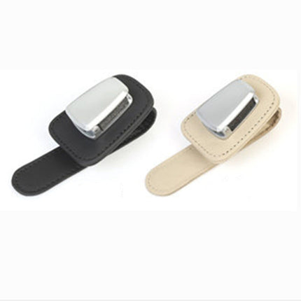 Car Visor Clip Organizer for Sunglasses and Cards with Padded Interior, 2 Colour Options, for Cars and SUVs