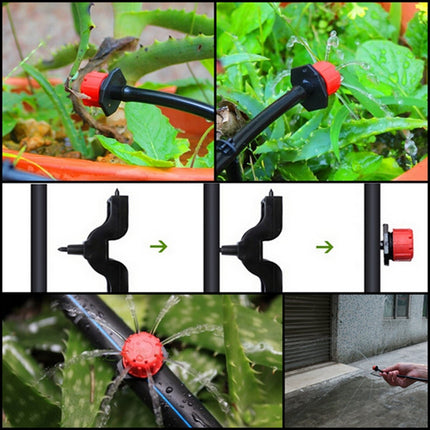 Adjustable Drip Irrigation Emitters, Irrigation Sprinkler Heads for Garden and Lawn – image 7