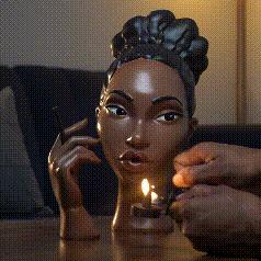 Smoke Flow Incense Holder, Decorative Incense Burner with Drifting Smoke Display for Bedroom or Living Room, 4 Styles