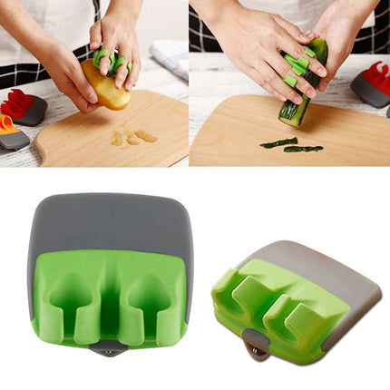 Vegetable Peeler with Adjustable Finger Grip and Shielded Blade, Ergonomic Fruit and Veg Peeler, Dishwasher Safe
