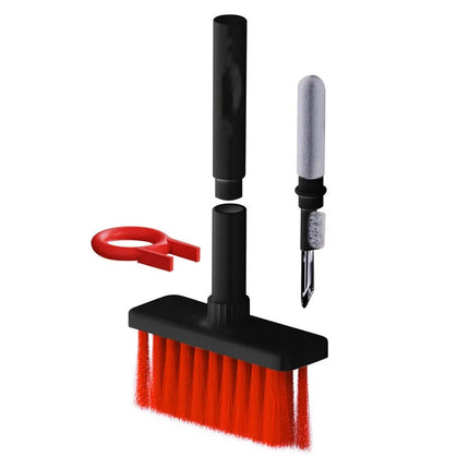 Tech Cleaning Kit for Earbuds, Keyboards and Device Vents, Electronics Cleaner Set for Dust and Crevices, White or Black