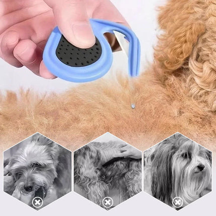 Pet Grooming Tool with Steel Dematting Comb – image 8