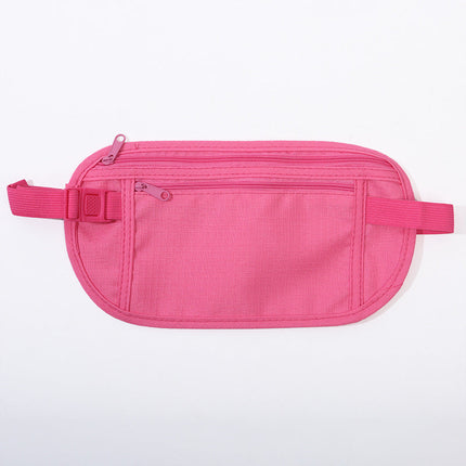 Slim Hidden Money Belt with Adjustable Strap | Secure Travel Wallet for Safety and Convenience