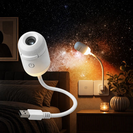 Galaxy Projector with Adjustable Brightness & 16 Color Modes | Create a Stunning Night Sky Experience