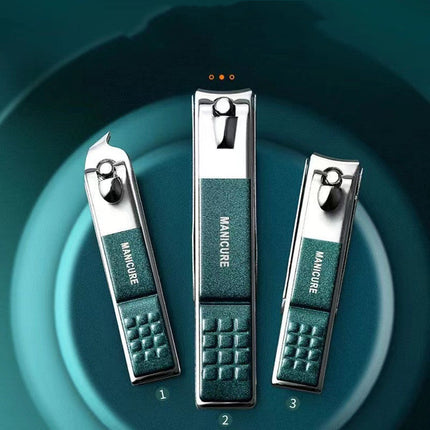 Compact Nail Clipper Set with Ergonomic Grip | Precision Tools for Easy Trimming