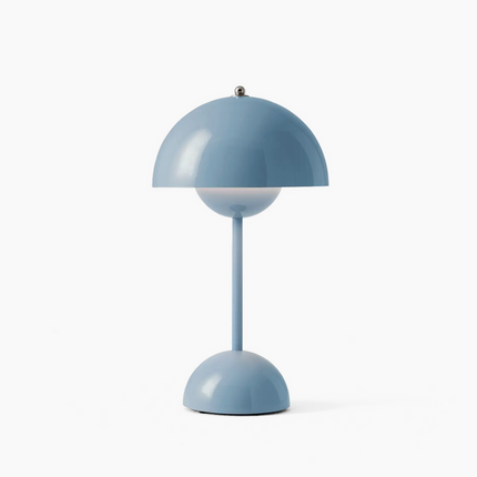 Mushroom LED Table Lamp with Touch Control & Stepless Dimming | Scandinavian Design for Cozy Home Ambiance