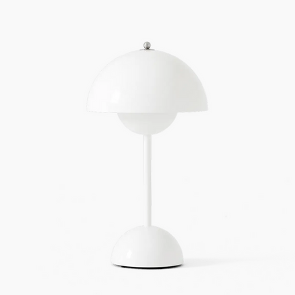 Mushroom LED Table Lamp with Touch Control & Stepless Dimming | Scandinavian Design for Cozy Home Ambiance