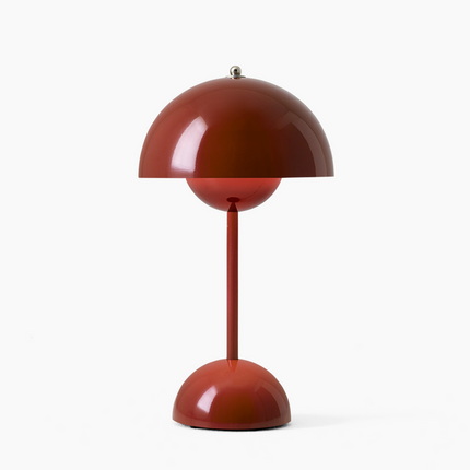 Mushroom LED Table Lamp with Touch Control & Stepless Dimming | Scandinavian Design for Cozy Home Ambiance