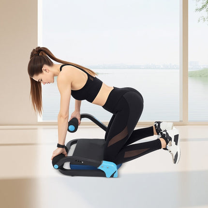Ab Machine with Adjustable Resistance and Foldable Design | Home Gym Equipment for Core Strength Training