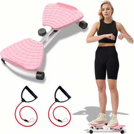 Core Training Waist Twister Board with Durable Iron Build | Compact Home Fitness Equipment for Core Strength and Balance
