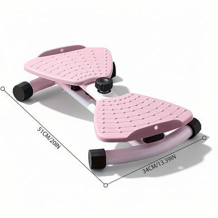 Core Training Waist Twister Board with Durable Iron Build | Compact Home Fitness Equipment for Core Strength and Balance