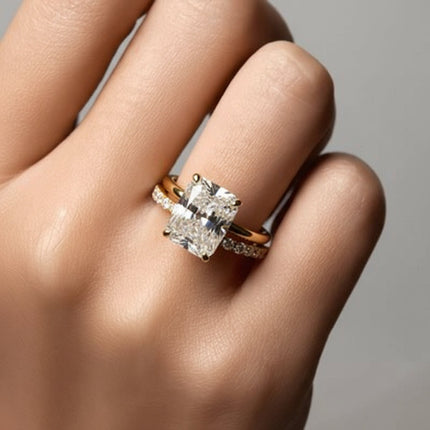 Sterling Silver Stacking Ring with Cubic Zirconia | Minimalist Adjustable Band for Everyday Elegance