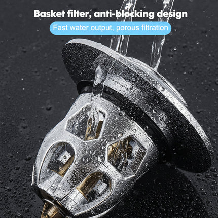 Sink Drain Stopper with Anti-Clog Basket Design | Durable Stainless Steel Plug for Easy Blocking of Hair and Debris