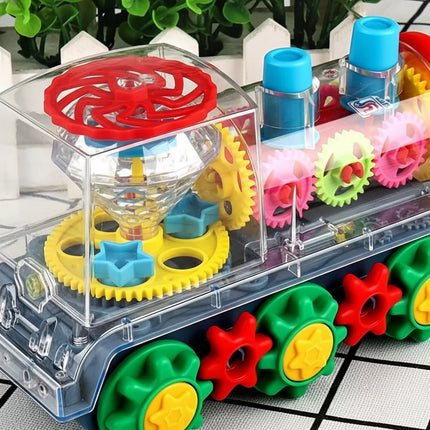 Light Up Musical Toy Train with Automatic Movement | Engaging Fun for Active Learning and Motor Skills