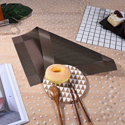 Heat-Resistant PVC Placemats | Washable Non-Slip Table Protectors for Stylish Dining