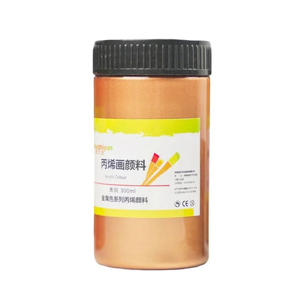 Acrylic Paint | Metallic Pearlescent Finish with Waterproof Formula for Vibrant DIY Craft Projects 5