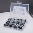 120 Pieces Rivets Box