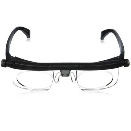 Adjustable Focus Glasses with Continuous Magnification Dial | Lightweight Durable Frames for Clear Near and Far Vision 0