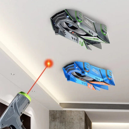 RC Wall Climbing Car Toy with Laser Remote Control | Indoor Racing Fun for Kids