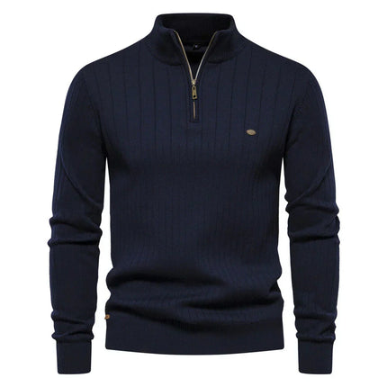 Mens Quarter Zip Sweater, Quarter Zip Pullover – image 10