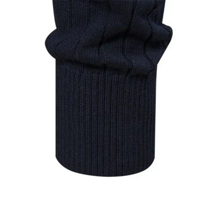 Mens Quarter Zip Sweater, Ribbed Knit Sweater Men with YKK Zipper – image 4