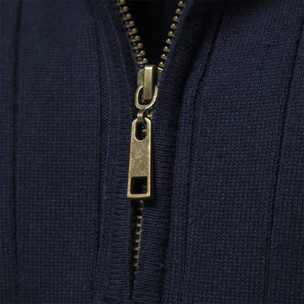 Mens Sweaters Business Casual, Quarter Zip Pullover