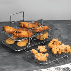 Air Fryer Rack Stackable, Stainless Steel Air Fryer Tray for Multi Layer Cooking, Air Fryer Accessories for Basket_00