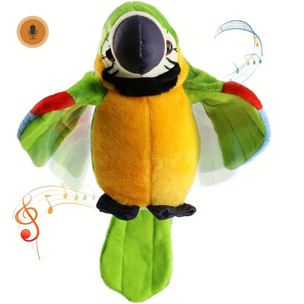 Animated Macaw Parrot Plush Toy with Record & Speak Feature | Interactive Stuffed Animal for Engaging Learning Fun 5