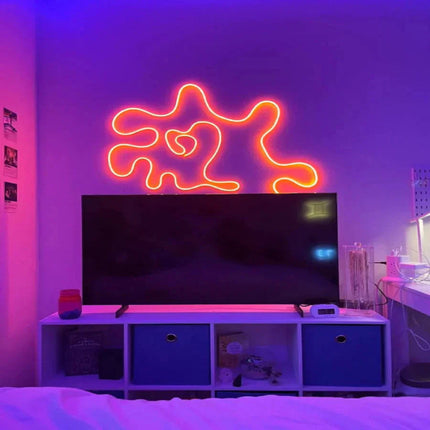 Neon Rope LED Strip Lights with App Control | Customizable RGB Accent Lighting for Home and Gaming