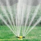 Lawn Sprinklers 360 Rotating, Lawn Watering Sprinkler with 4 Adjustable Spray Angles, Garden Sprinkler for Hose