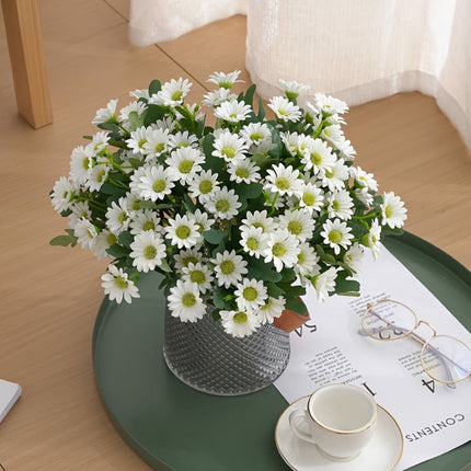 Mothers Day Flowers, Artificial Daisy Flowers for Home Decor, Fake Flowers Floral Arrangement, Mothers Day Gift for Mom_03