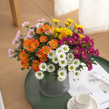 Mothers Day Flowers, Artificial Daisy Flowers for Home Decor, Fake Flowers Floral Arrangement, Mothers Day Gift for Mom_00