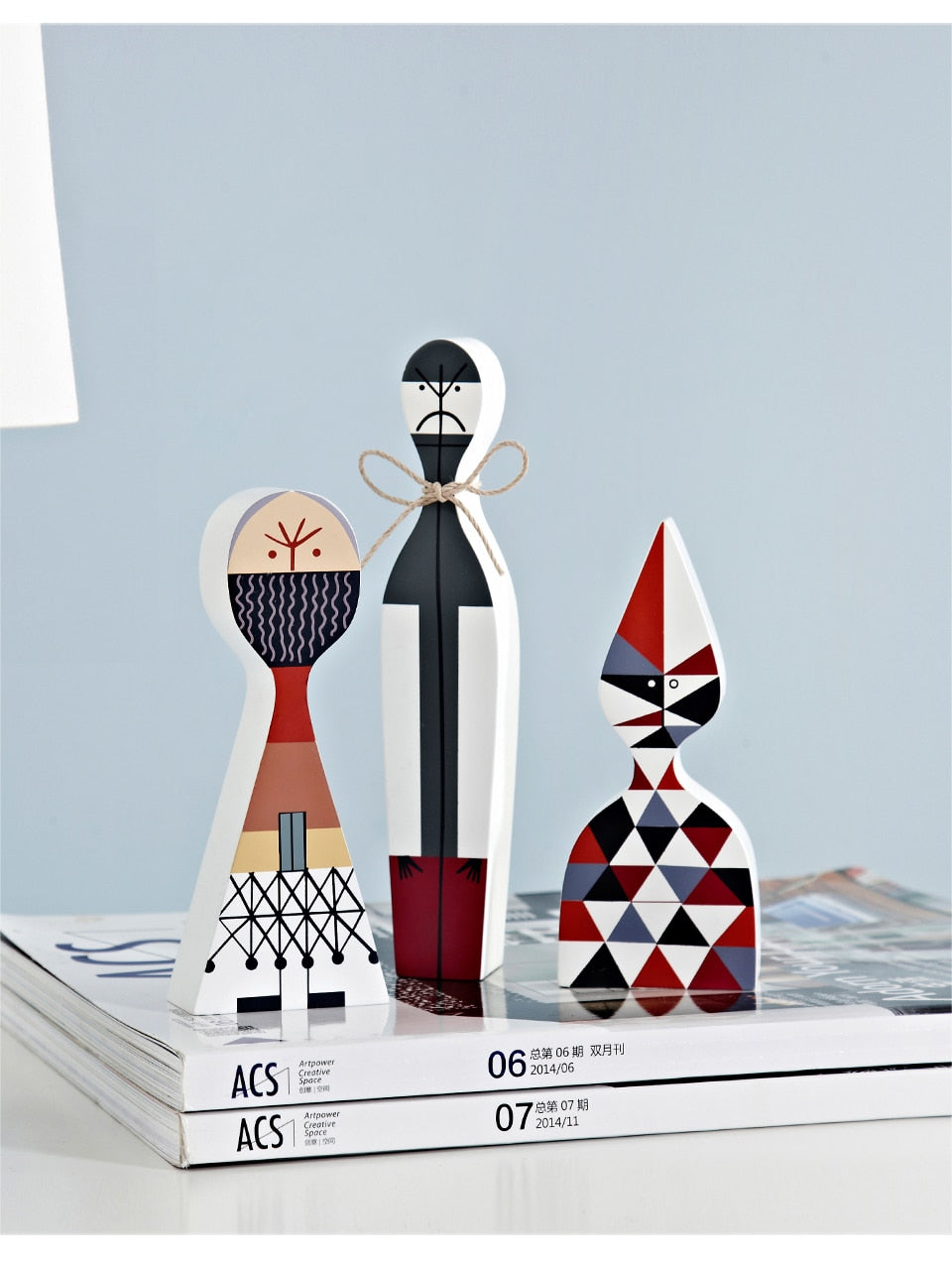 Artisanal Wooden Figures | Handcrafted Decorative Accents for Festive Cheer | Unique MDF Wood Design to Enhance Your Decor 5