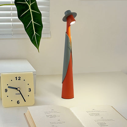 Artistic LED Desk Lamp | Cordless Table Lamp with Touch Control | Rechargeable Battery for Ambient Lighting 10