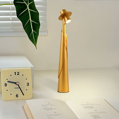 Artistic LED Desk Lamp | Cordless Table Lamp with Touch Control | Rechargeable Battery for Ambient Lighting 8