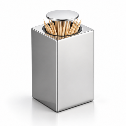 Toothpick Holder with Push Button, Automatic Toothpick Dispenser for Dining Table and Kitchen Counter_02