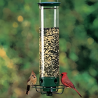 Squirrel Proof Bird Feeders for Outside, Weight Activated Bird Feeder with 5 lb Capacity, Metal Hanging Bird Feeder
