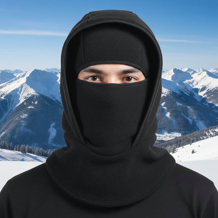 Thermal Winter Balaclava Ski Mask with Fleece Insulation | Windproof Face Cover for Cold Weather Activities