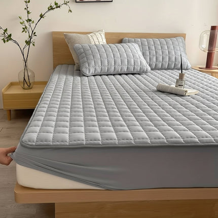 Waterproof Mattress Protector with Breathable Fabric for Comfortable Sleep | Hygienic Barrier Against Spills and Allergens
