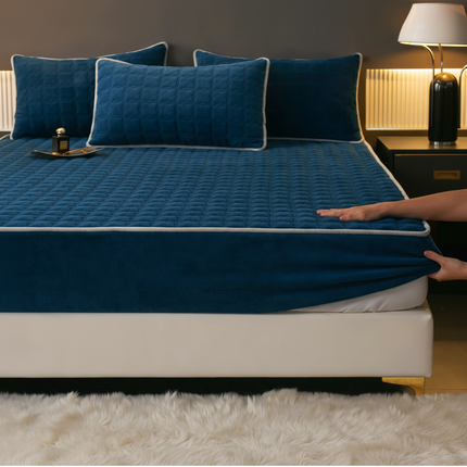 Breathable Fitted Bed Sheet Set with Soft Elastic Design | Comfortable Mattress Cover for All-Season Sleep