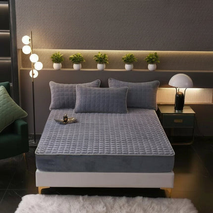 Breathable Fitted Bed Sheet Set with Soft Elastic Design | Comfortable Mattress Cover for All-Season Sleep